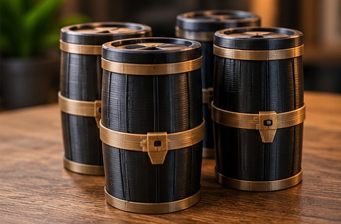 Barrel support prints